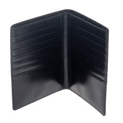 Montblanc Black Leather Meisterstuck 14CC Vertical Wallet