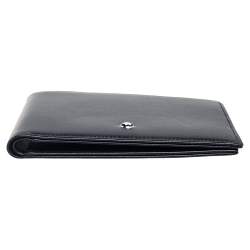 Pre Owned Montblanc Black Leather Sartorial Wallet