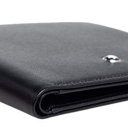 Pre Owned Montblanc Black Leather Sartorial Wallet