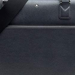 مملوكة مسبقًا Montblanc Dark Grey Leather Large Sartorial Document Briefcase