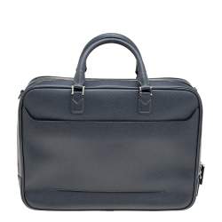 مملوكة مسبقًا Montblanc Dark Grey Leather Large Sartorial Document Briefcase
