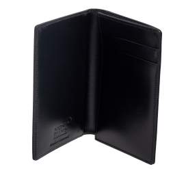 Pre Owned Montblanc Black Leather Business Card Holder