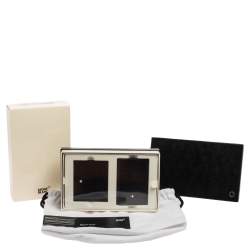 Pre Owned Montblanc Black Leather Meisterstück Business Card Holder & Pocket 5CC Gift Set