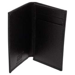 Pre Owned Montblanc Black Leather Meisterstück Business Card Holder & Pocket 5CC Gift Set