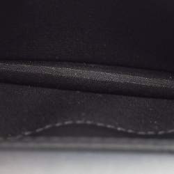 Montblanc Black/Blue Leather Extreme 2.0 Business Card Holder