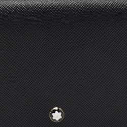 Montblanc Black Leather Meisterstuck Bifold Card Case