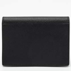 Montblanc Black Leather Meisterstuck Bifold Card Case