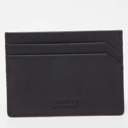 Montblanc Black Leather Meisterstuck Card Holder 4CC