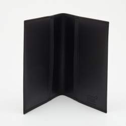 Pre Owned Montblanc Black Leather My Montblanc Nightflight Passport Holder