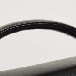 Montblanc Black Fabric and Leather Double Gusset Nightflight Briefcase