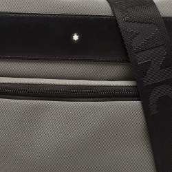Montblanc Black/Grey Nylon Nightflight Messenger Bag