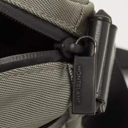 Montblanc Black/Grey Nylon Nightflight Messenger Bag