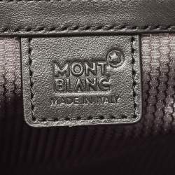 Montblanc Black/Grey Nylon Nightflight Messenger Bag
