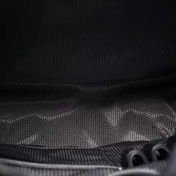Montblanc Black/Grey Nylon and Leather Large Nightflight Backpack