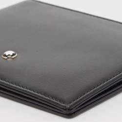 Montblanc Black Leather Meisterstuck Bifold Wallet