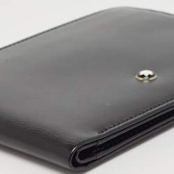 Montblanc Black Leather Meisterstuck Bifold Wallet