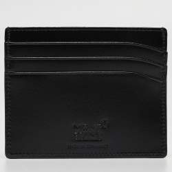 Pre Owned Montblanc Black Leather Meisterstuck Pocket Holder 6CC