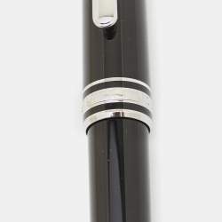 Montblanc Meisterstuck Black Resin Silver Tone Ballpoint  Pen