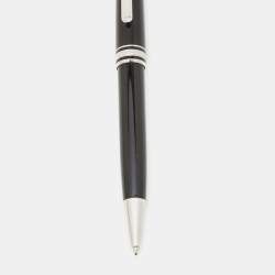 Montblanc Meisterstuck Black Resin Silver Tone Ballpoint  Pen