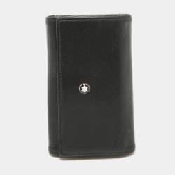Montblanc Black Leather Meisterstück 6 Key Case