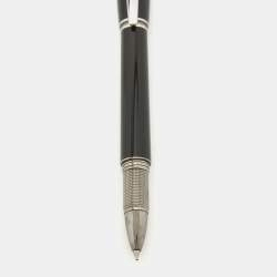 Montblanc StarWalker Black Resin Silver Tone Rollerball Pen