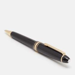 Montblanc Meisterstück Classique Black Resin Gold Tone Ballpoint Pen