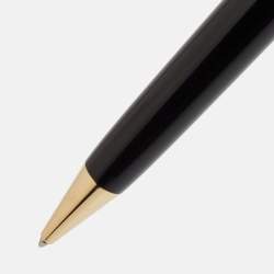 Montblanc Meisterstück Classique Black Resin Gold Tone Ballpoint Pen