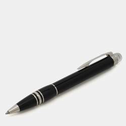 Montblanc Starwalker Resin Leather Silver Tone Pen Wallet Set