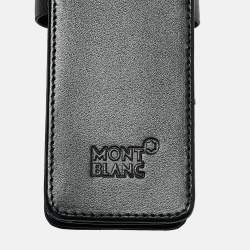 Montblanc Black Leather Meisterstuck 2 Pen Pouch