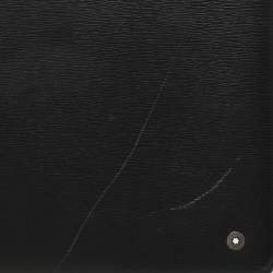 Montblanc Black Leather Sartorial Notepad Zip Around Holder
