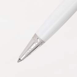 Montblanc White Tribute to the Mont Blanc Ballpoint Pen