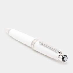 Montblanc White Tribute to the Mont Blanc Ballpoint Pen