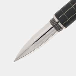 Montblanc Black Starwalker Rubber Resin Silver Tone Ballpoint Pen