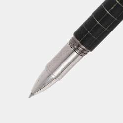 Montblanc Black Starwalker Rubber Resin Silver Tone Ballpoint Pen