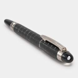 Montblanc Black Starwalker Rubber Resin Silver Tone Ballpoint Pen
