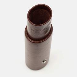 Montblanc Dark Brown Leather Florence Pen Case