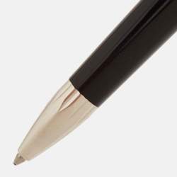 Pre Owned Montblanc Marlene Dietrich Resin SIlver Tone Mother of Pearl Sapphire Ballpoint Pen