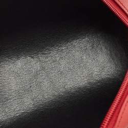 Montblanc Red Leather La Vie de Boheme Cosmetic Pouch