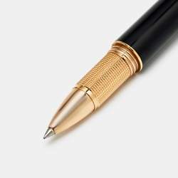 Pre Owned Montblanc Starwalker Resin Rose Gold Plated Rollerball Pen