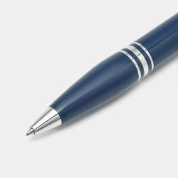 Pre Owned Montblanc StarWalker Resin Silver Tone Ballpoint Pen