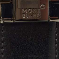 Pre Owned Montblanc Brown/Black Leather Reversible Cut to Size Belt