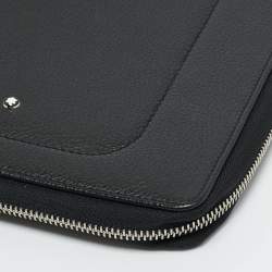 Pre Owned Montblanc Black Leathe Meisterstück Notepad Holder 