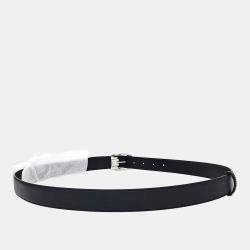 مملوكة مسبقًا Montblanc Black Leather belt