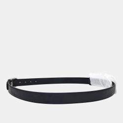 مملوكة مسبقًا Montblanc Black Leather belt