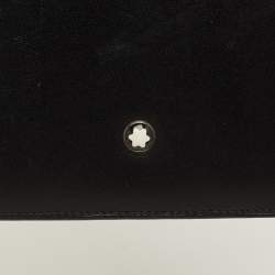مملوكة مسبقًا Montblanc Meisterstuck Passport Holder Black Leather