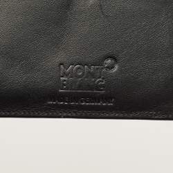مملوكة مسبقًا Montblanc Meisterstuck Passport Holder Black Leather