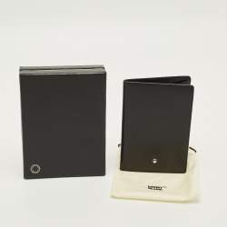 مملوكة مسبقًا Montblanc Meisterstuck Passport Holder Black Leather
