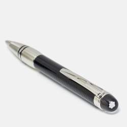 مملوكة مسبقًا قلم حبر جاف مون بلان ستار وكر داوي رزن أسود وفضي