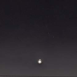 Pre Owned غطاء أجندة مون بلان مايسسترستوك جلد أسود