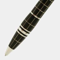 Pre Owned قلم حبر جاف مون بلان ستار ووكر ربر بلون فضي